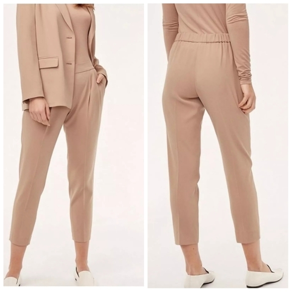 Aritzia Babaton Cohen Pull-On Cropped Pant 00 - Picture 1 of 9